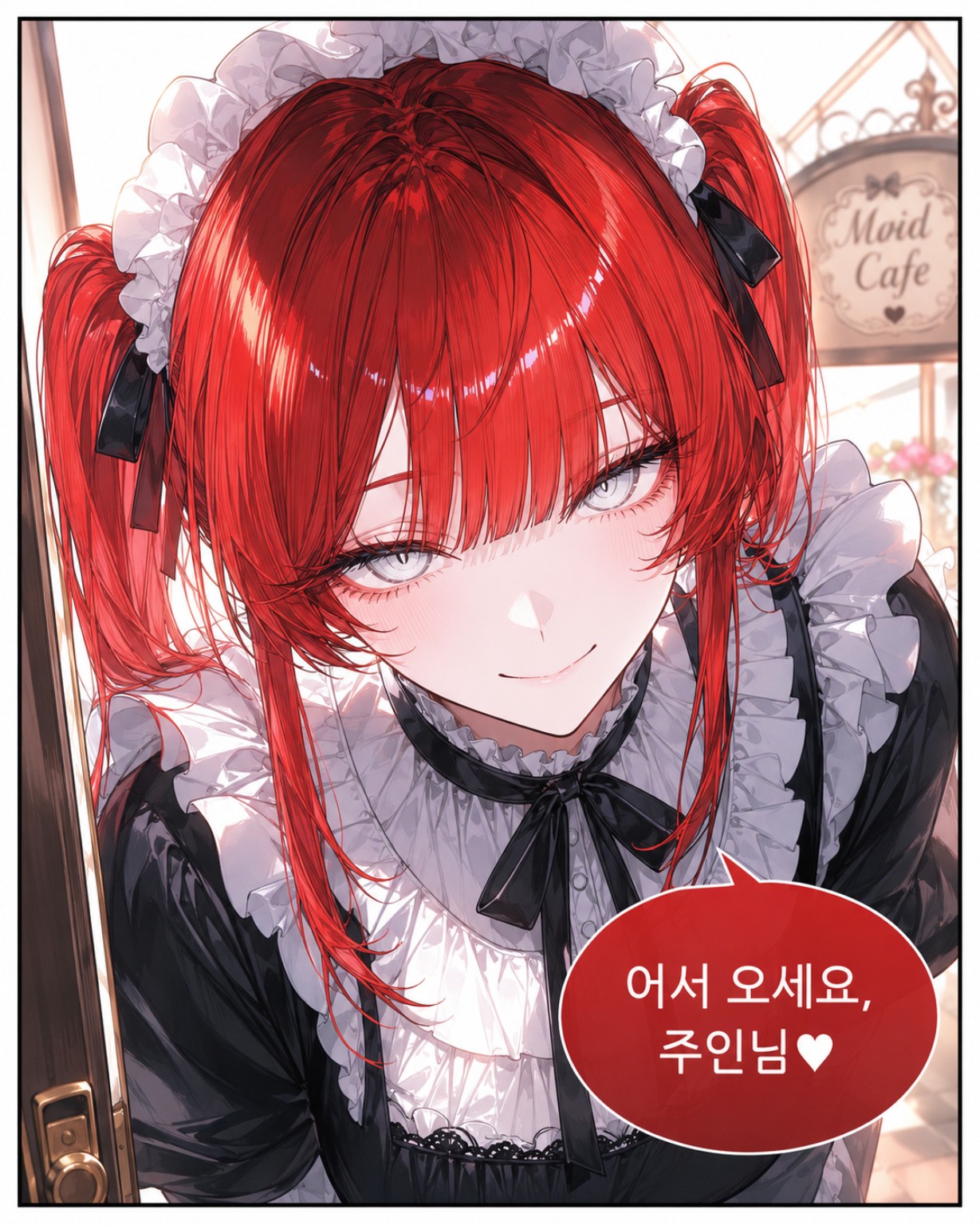 홍수지 인트로 웹툰 1번째 컷