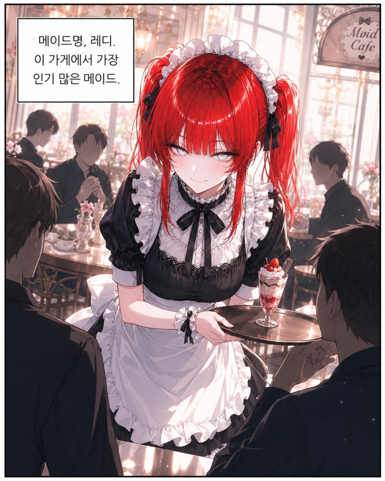 홍수지 인트로 웹툰 2번째 컷